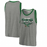 Philadelphia Eagles NFL Pro Line by Fanatics Branded Throwback Collection Season Ticket Tri-Blend Tank Top - Heathered Gray